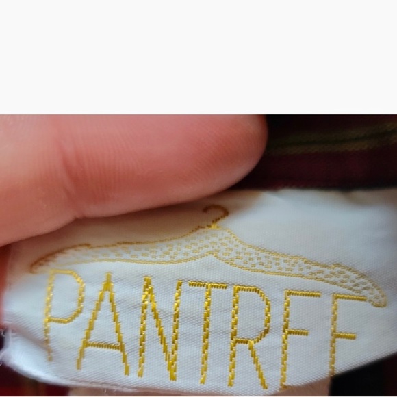 Vintage 80’s Red Plaid Ruffled Blouse - Picture 10 of 10